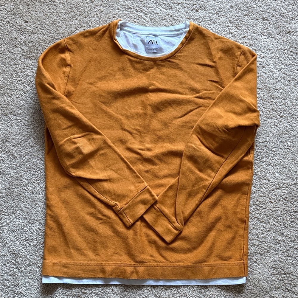 Zara Layered Long Sleeve Top